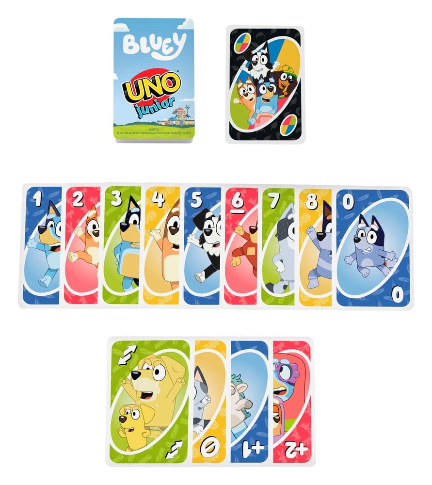 Bluey UNO Junior Card Game