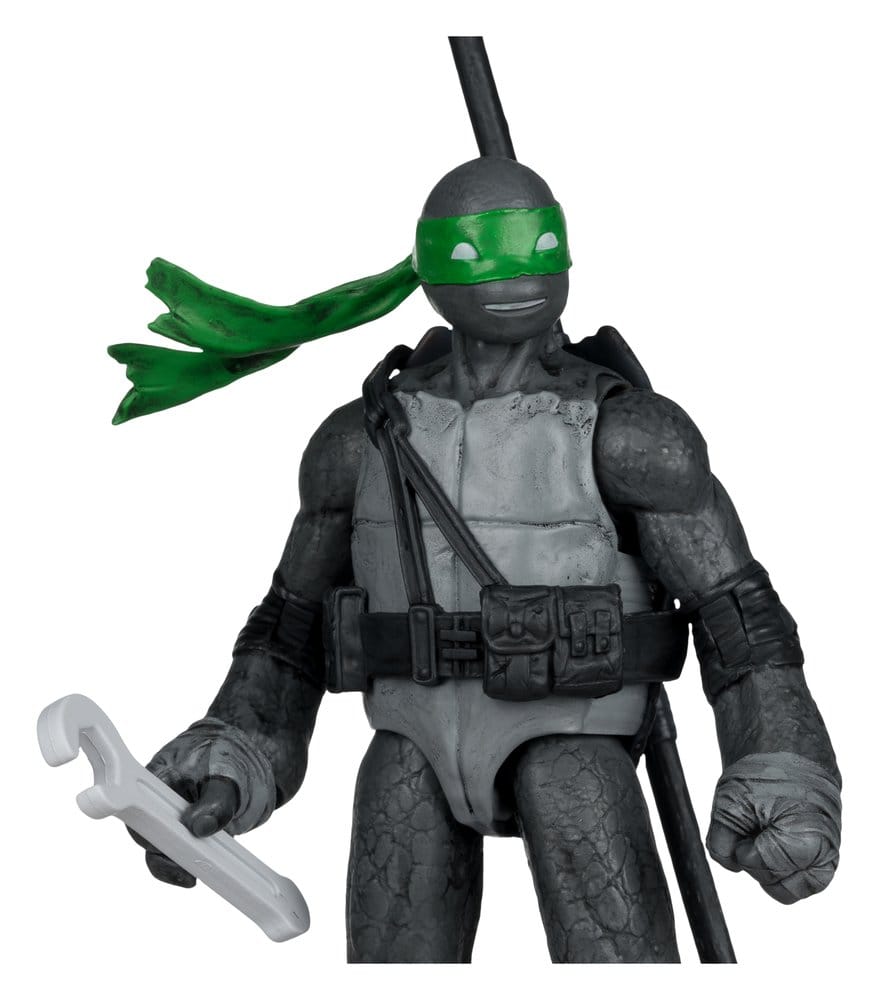Teenage Mutant Ninja Turtles Page Punchers Action Figure Donatello (Black White & Green) (Red Platinum Edition) 13 cm