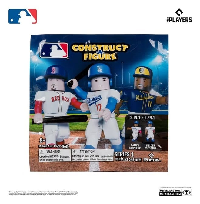 MLB McFarlane Sports Construct-a-Figure Series 1 Mini Figure Blind Bag 5 cm Assortment (36)