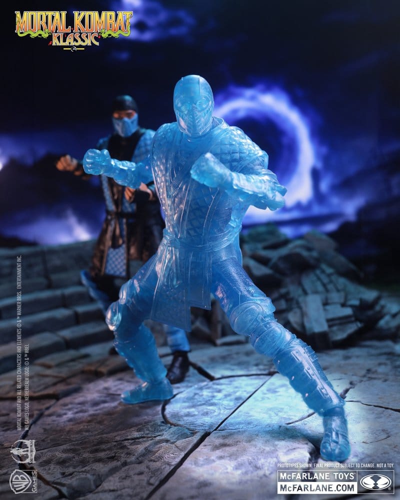 Mortal Kombat Klassic Action Figure Sub-Zero (Ice Clone) 18 cm