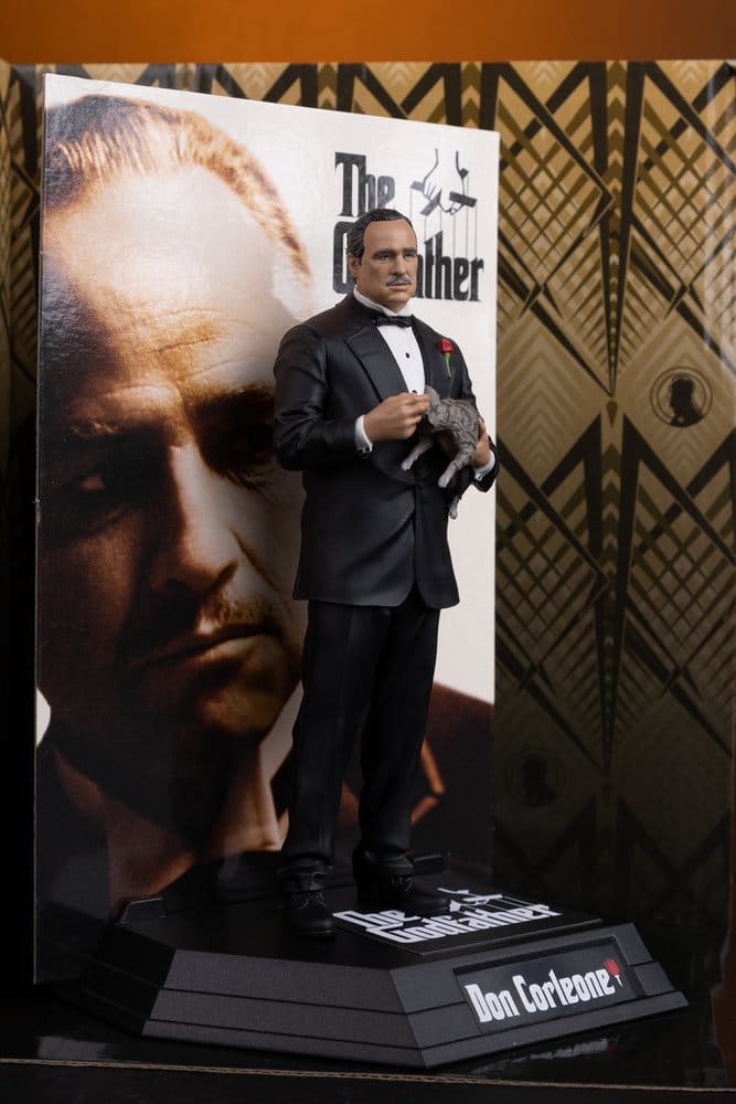 The Godfather Movie Maniacs Paramount Figure Don Corleone 17 cm
