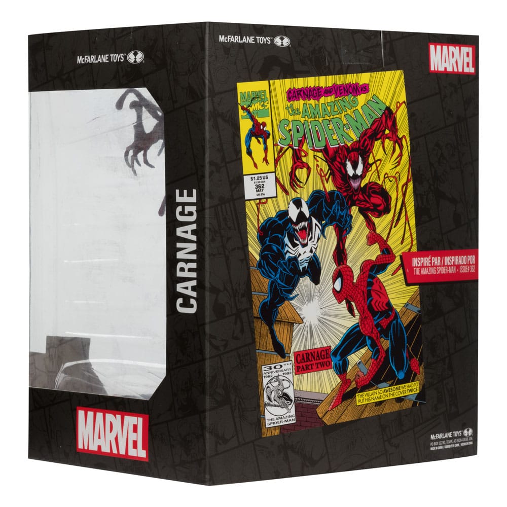 Marvel Collection PVC Statue 1/10 Carnage (The Amazing Spider-Man #362) 18 cm