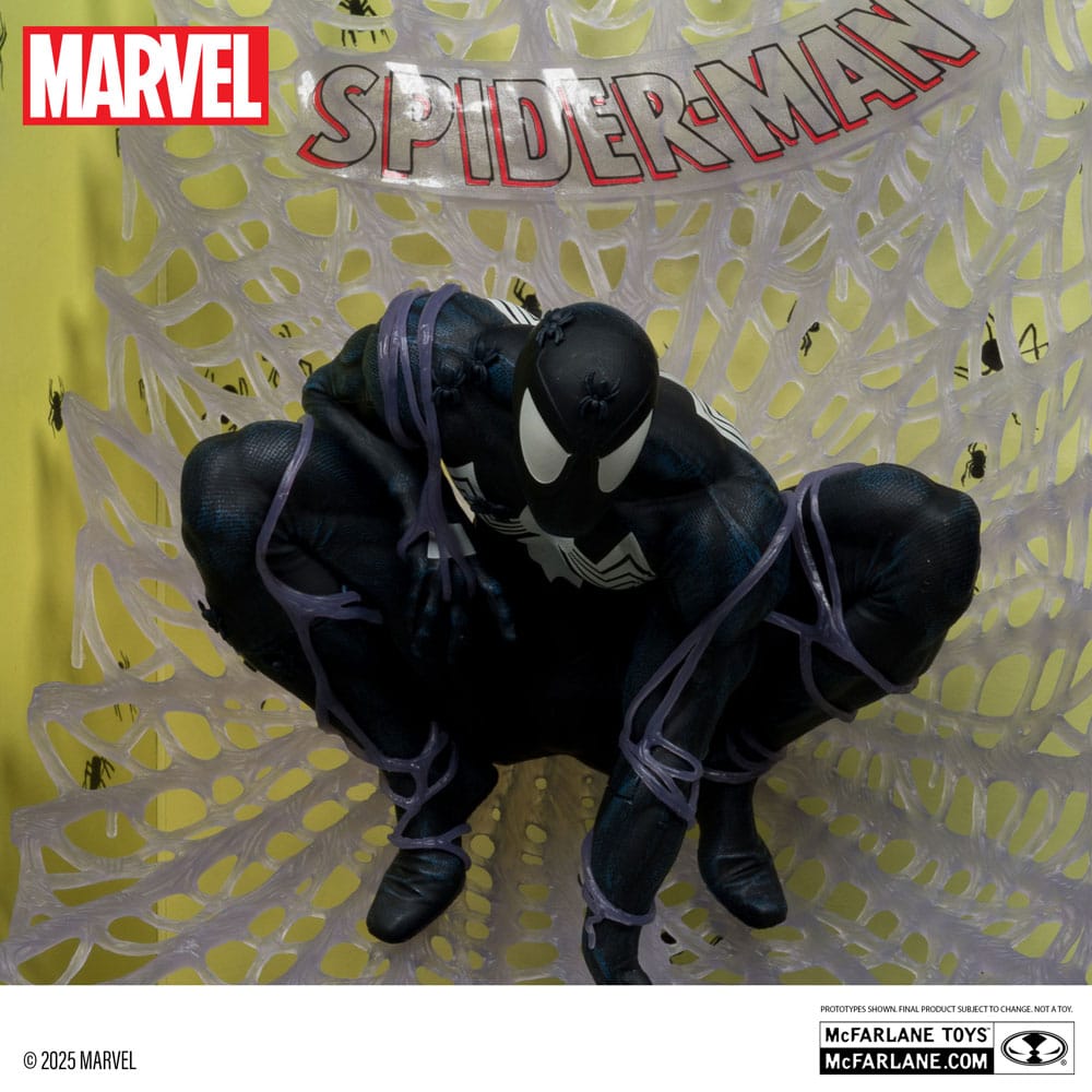 Marvel Collection PVC Statue 1/6 Spider-Man (Spider-Man #1) (Black Suit) (Chase) 15 cm
