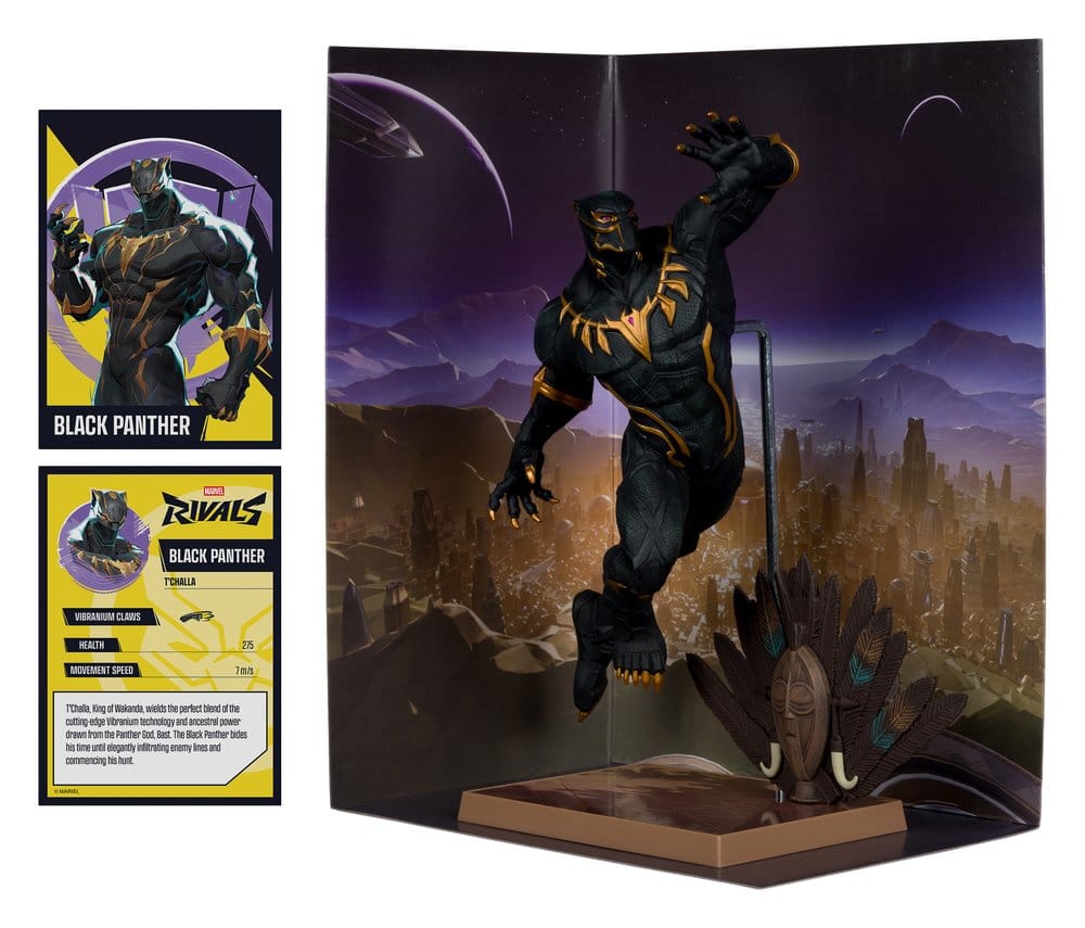 Marvel Rivals 1/6 Scale Statue Black Panther 27 cm