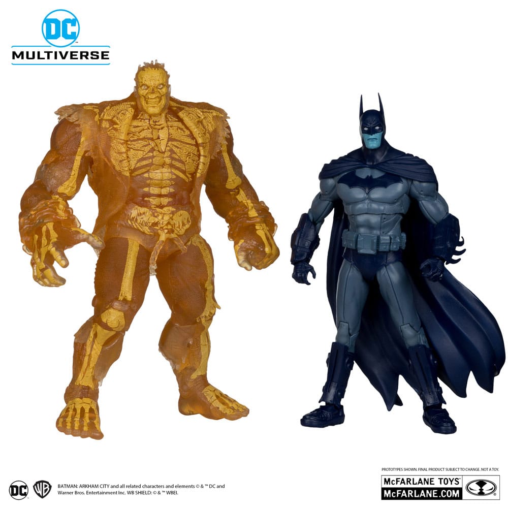 Arham City DC Multiverse Action Figure 2-Pack Batman & Solomon Grundy (Gold Label) 18 cm