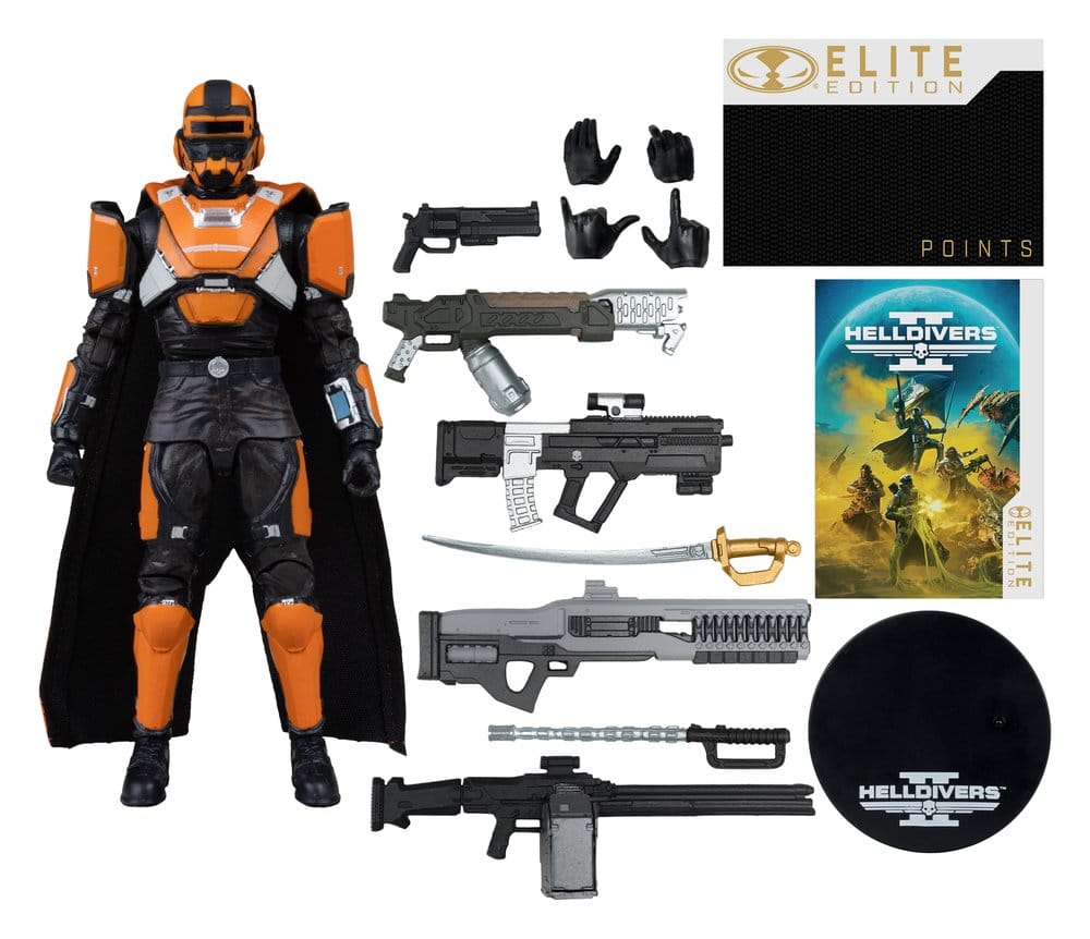 Helldivers 2 McFarlane Elite Edition Action Figure CE-25 Trench Engineer (Deluxe) 18 cm