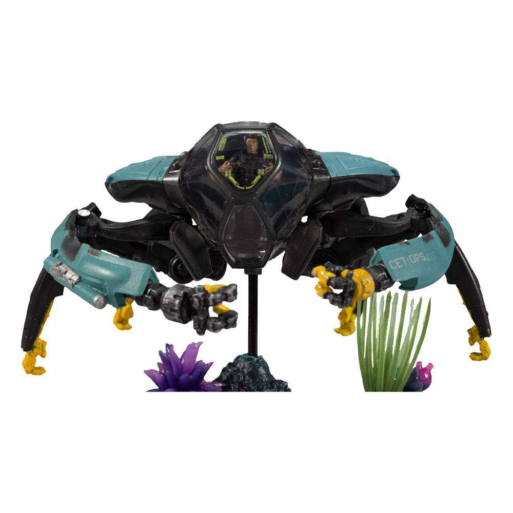 Avatar: The Way of Water W.O.P Deluxe Medium Action Figures CET-OPS Crabsuit - Damaged packaging