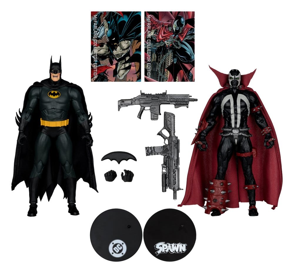 DC Multiverse McFarlane Collector Edition Action Figure 2-Pack Batman & Spawn (Gold Label) 18 cm