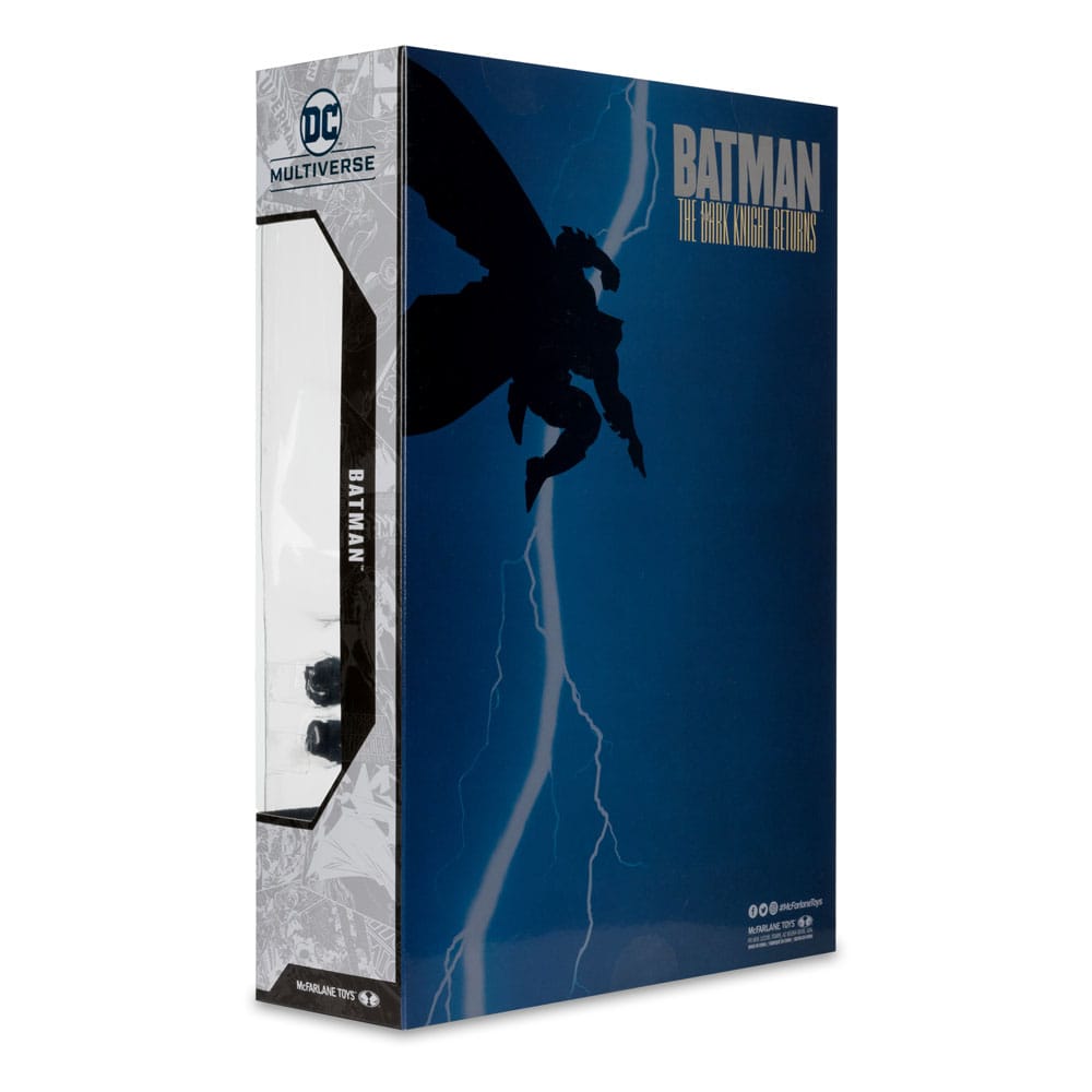 DC Multiverse McFarlane Cover Recreations Action Figure Batman (Batman: The Dark Knight Returns #1) (Gold Label) 18 cm