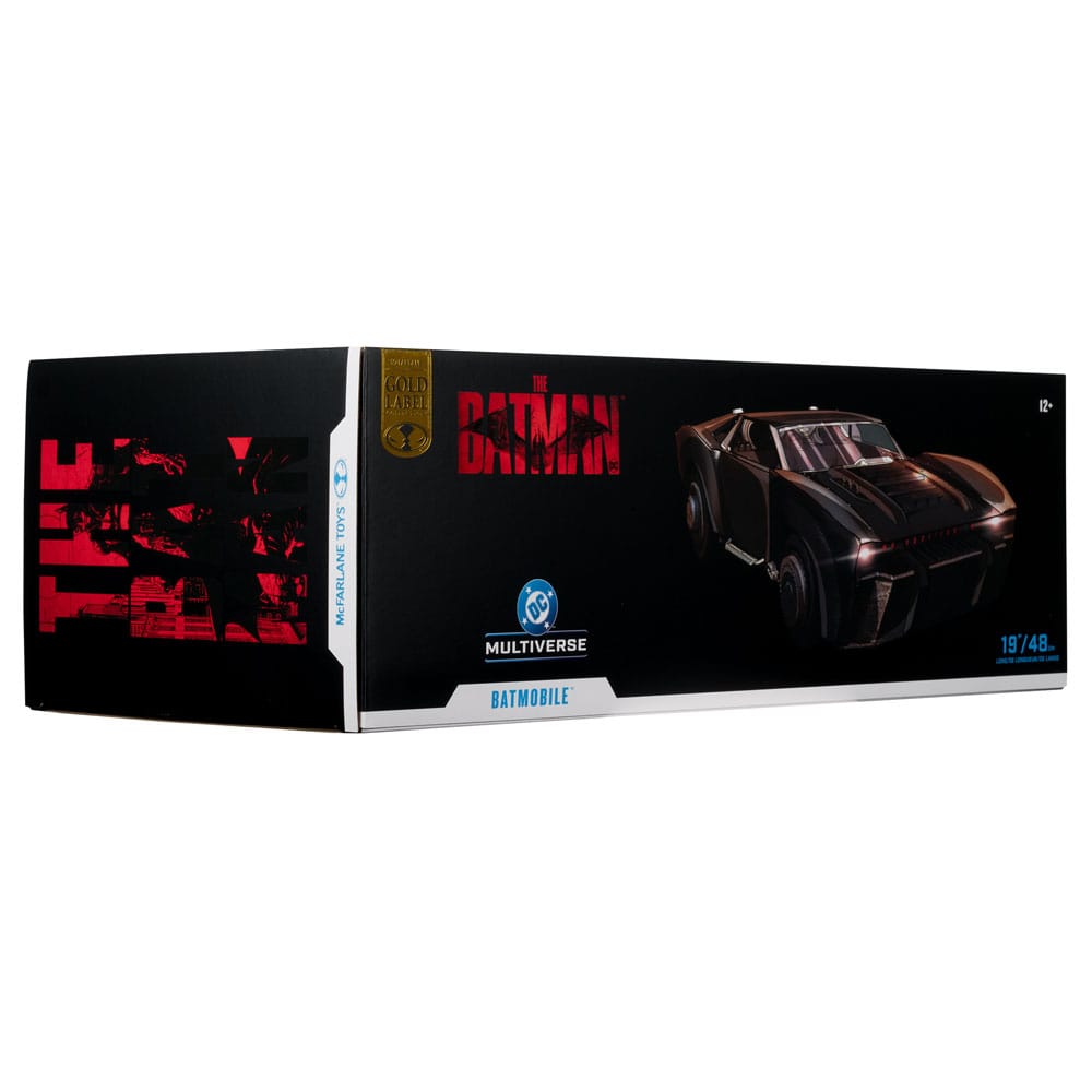 The Batman (2022) DC Multiverse Vehicle Batmobile (Gold Label) 48 cm