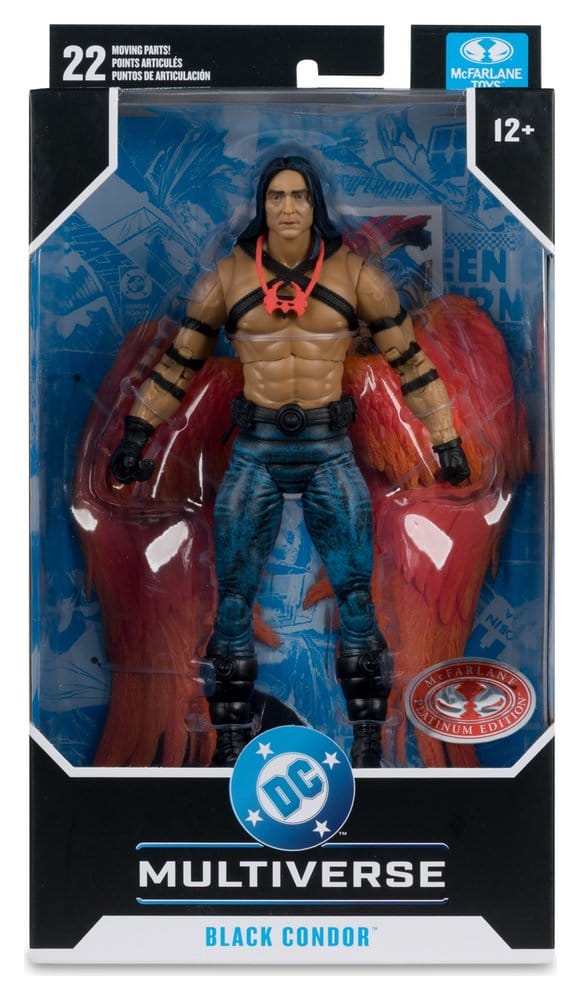 DC Multiverse Action Figure Black Condor (DC Classic) (Red Platinum Edition) 27 cm