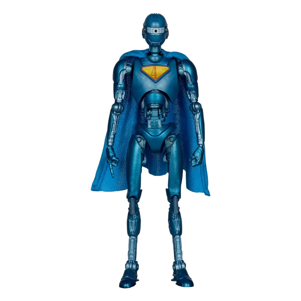 Superman (2025) DC Multiverse Deluxe Action Figure Superman Robot (Red Platinum Edition) 18 cm
