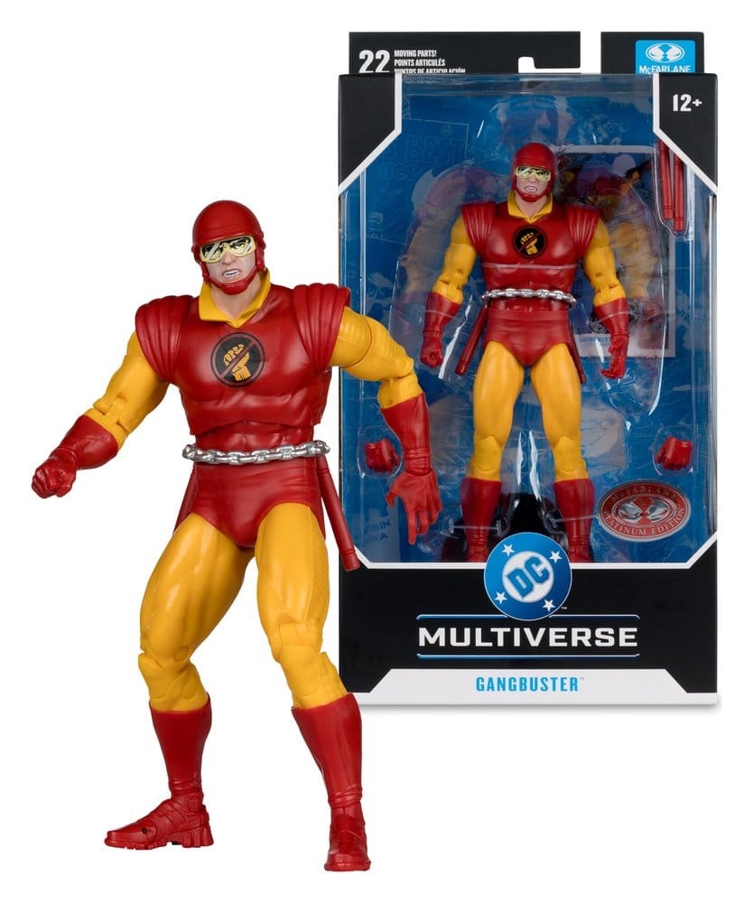 DC Multiverse Action Figure Gangbuster (DC Classic) (Red Platinum Edition) 18 cm