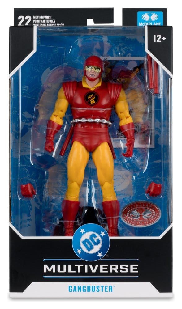 DC Multiverse Action Figure Gangbuster (DC Classic) (Red Platinum Edition) 18 cm