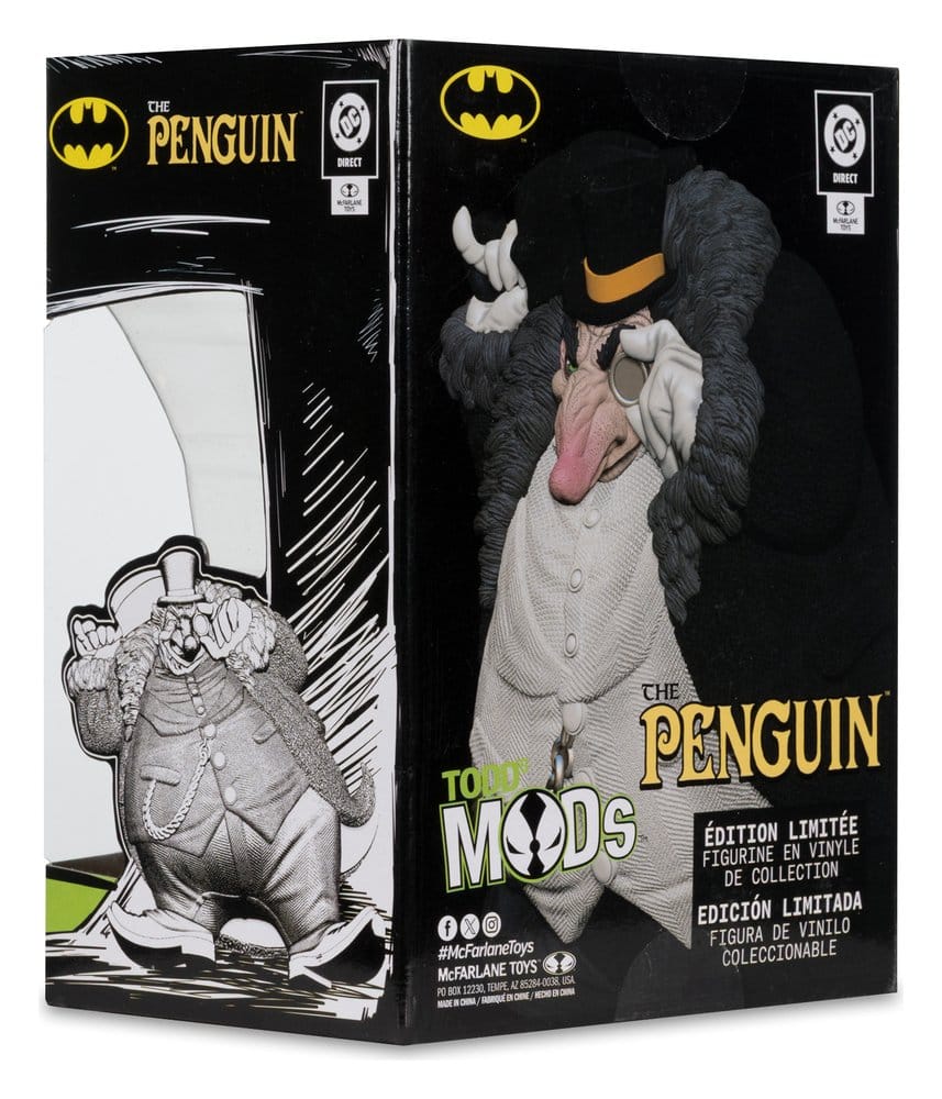 DC Direct Todd's Mods Vinyl Figure The Penguin 9 cm (Limited Edition)
