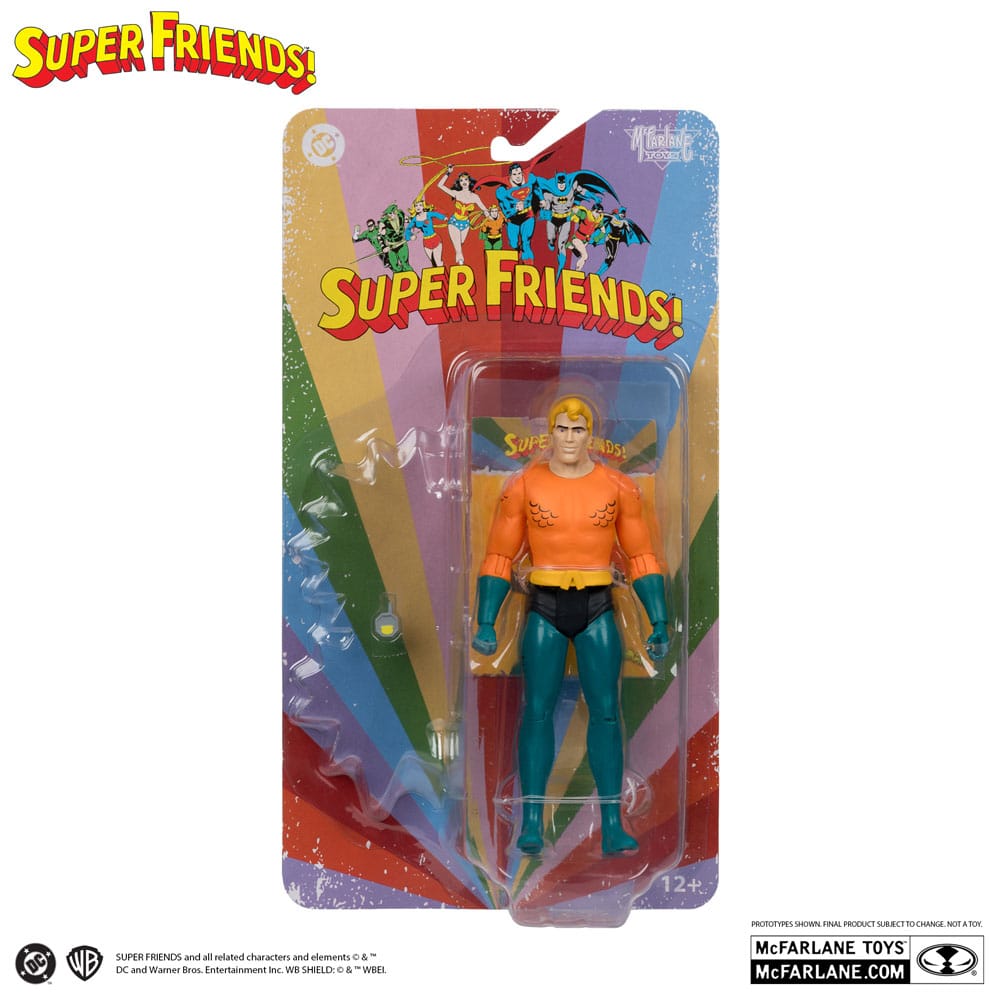 DC Retro Super Friends Action Figure Aquaman 15 cm