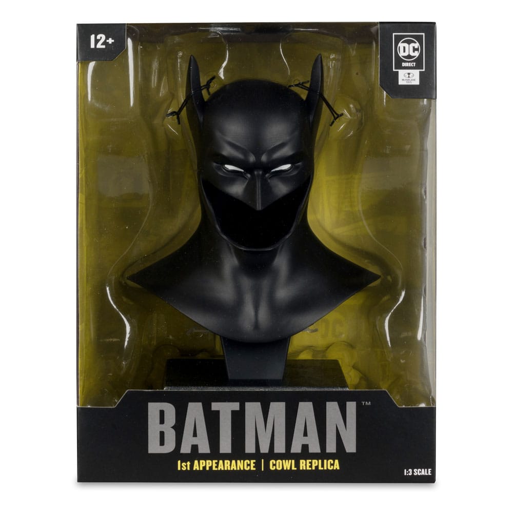 Batman DC Direct Mini Replica 1/3 Batman Cowl (Detective Comics #27) (1st Apperance) 18 cm