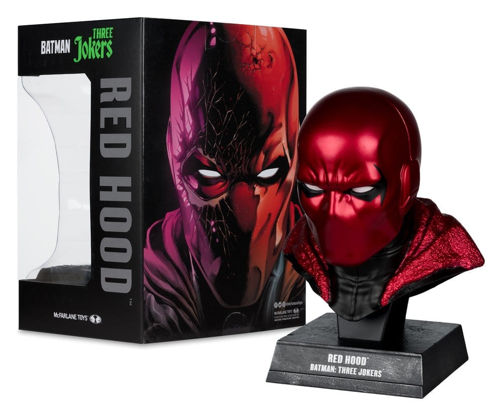 Batman DC Direct Mini-Replica 1/3 Red Hood Mask (Batman: Three Jokers) 18 cm