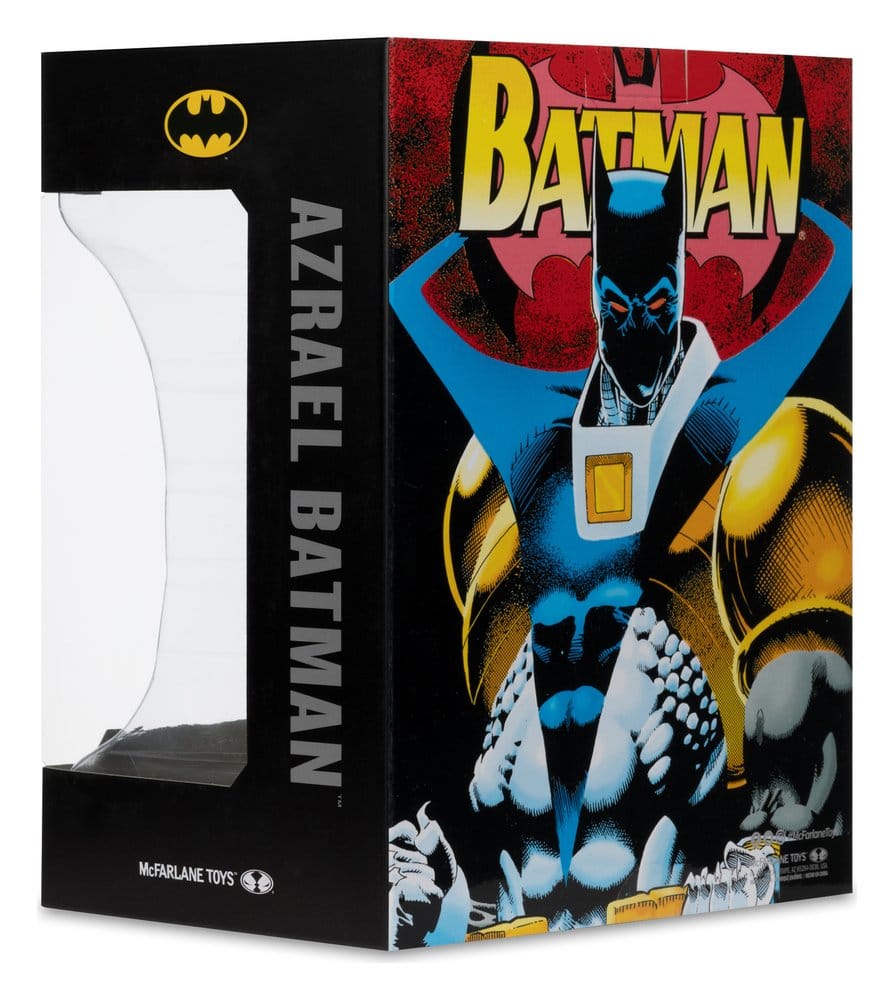 Batman DC Direct Mini-Replica 1/3 Azrael Batman Mask (Batman: Knightfall) (Gold Label Collection) 18 cm