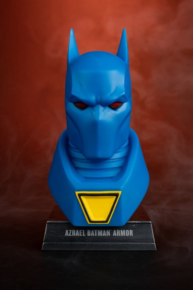 Batman DC Direct Mini-Replica 1/3 Azrael Batman Mask (Batman: Knightfall) (Gold Label Collection) 18 cm