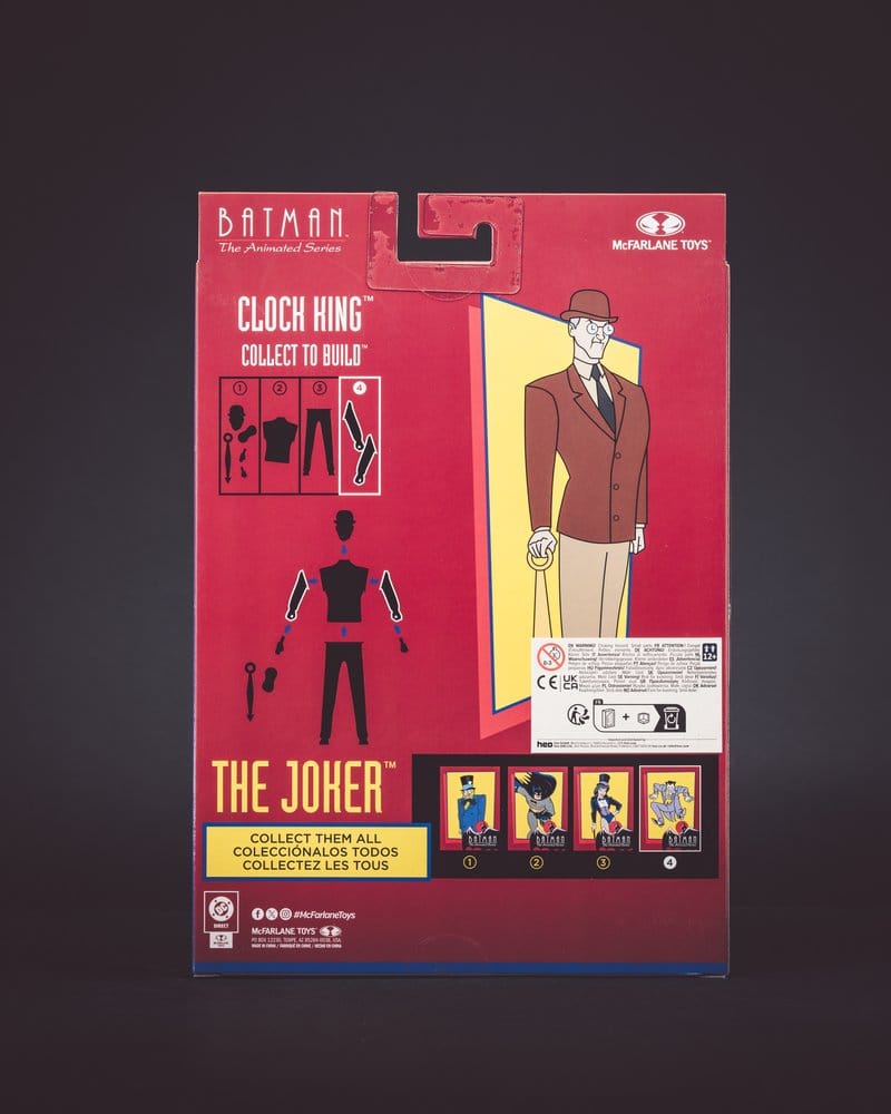 Batman: The Animated Series DC Direct Build-A Action Figures Wave 7 Joker (Blue Suit) (Chase) 15 cm