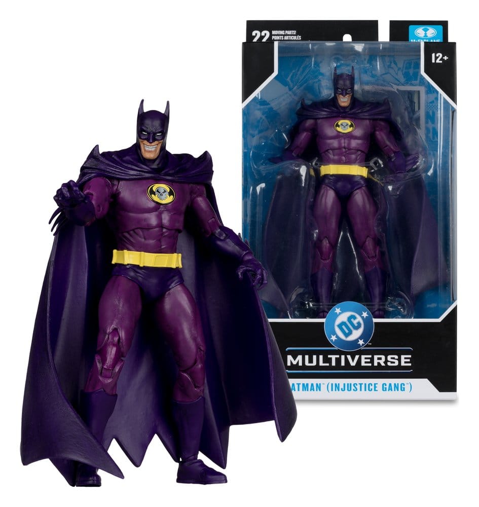 DC Multiverse Action Figure Batman (Injustice Gang) (JLA: Rock of Ages) (Red Platinum Edition) 18 cm