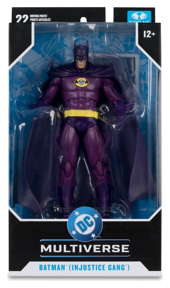 DC Multiverse Action Figure Batman (Injustice Gang) (JLA: Rock of Ages) (Red Platinum Edition) 18 cm