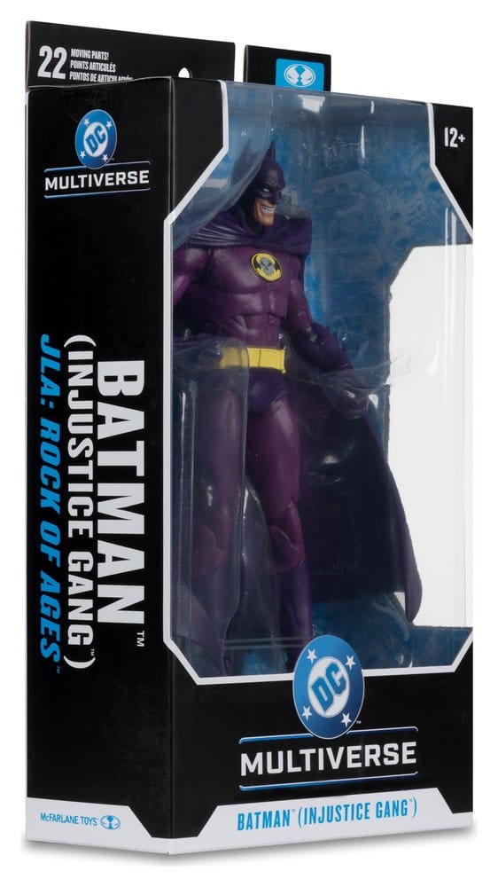 DC Multiverse Action Figure Batman (Injustice Gang) (JLA: Rock of Ages) (Red Platinum Edition) 18 cm