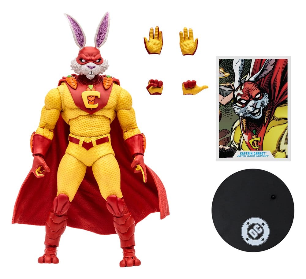 DC Multiverse McFarlane Vault Collection Action Figure Captain Carrot (Justice League Incarnate) 7-inch