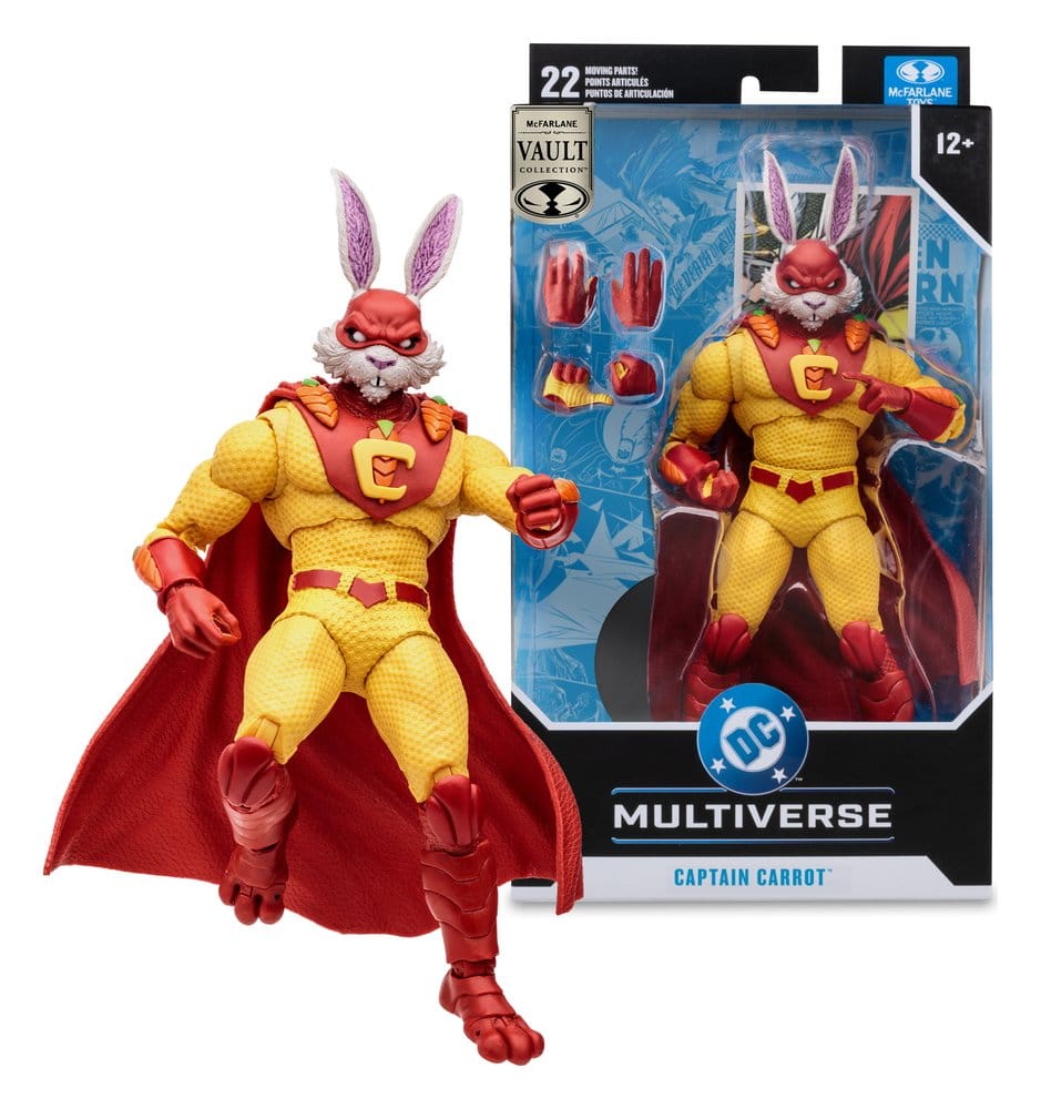 DC Multiverse McFarlane Vault Collection Action Figure Captain Carrot (Justice League Incarnate) 7-inch