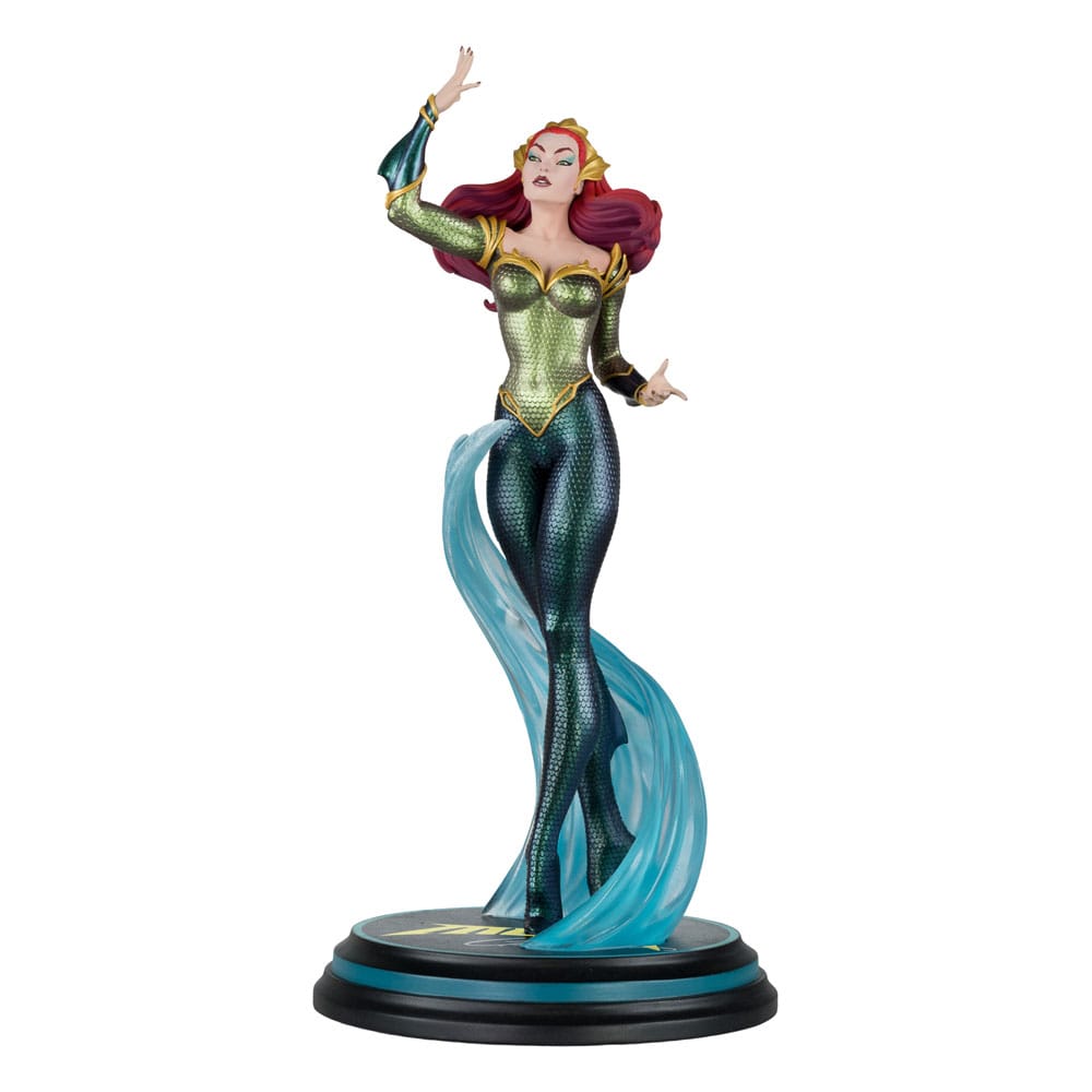 DC Direct Cover Girls Statue 1/8 Mera by J. Scott Campbell 26 cm