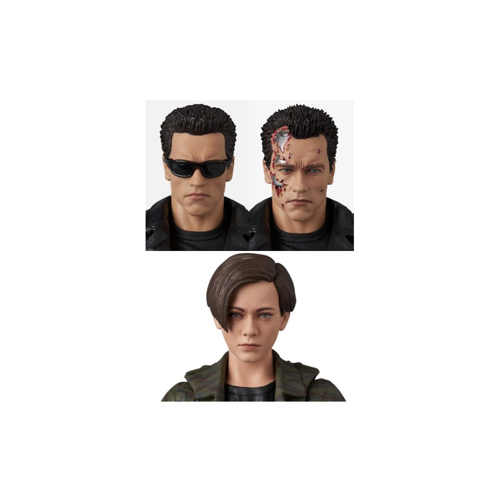 Terminator 2 MAFEX Action Figure T-800 (T2 Ver.) & John Connor 16 cm