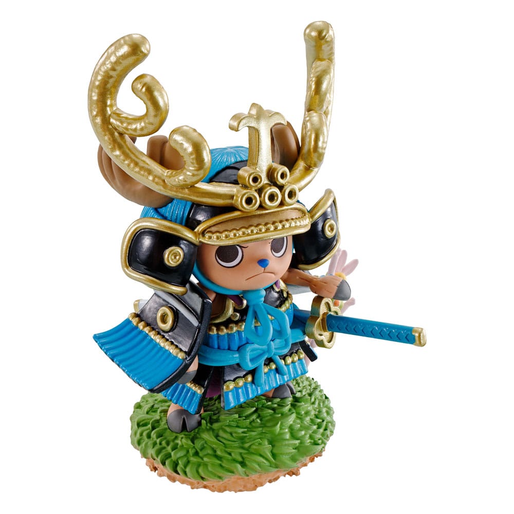 One Piece Petitrama PVC Mini Statue Logbox Re Birth Wano Country Vol. 2 Set 9 cm