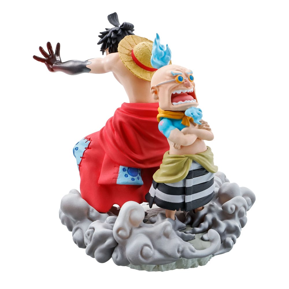One Piece Petitrama PVC Mini Statue Logbox Re Birth Wano Country Vol. 2 Set 9 cm