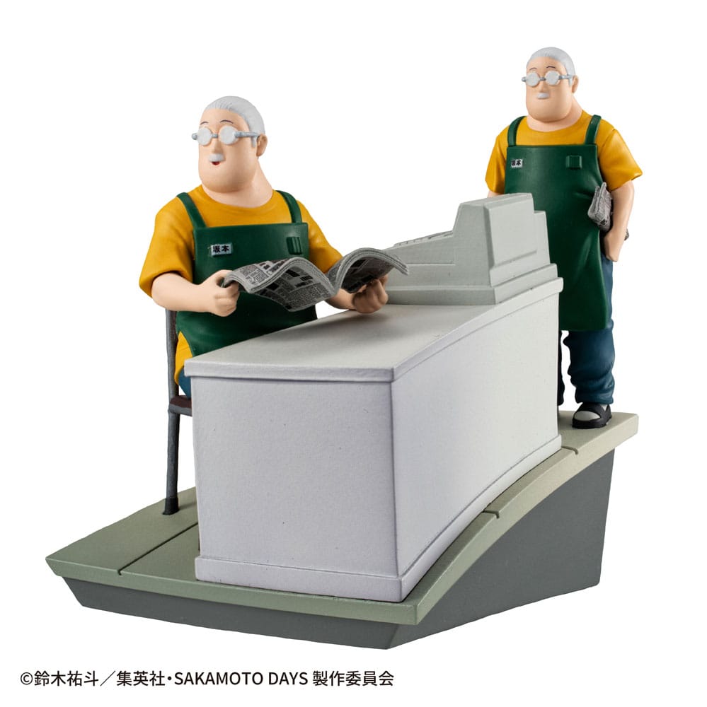 Sakamoto Days Petitrama EX Series Trading Figure 3-Set Cut Out Scenes Set 9 cm