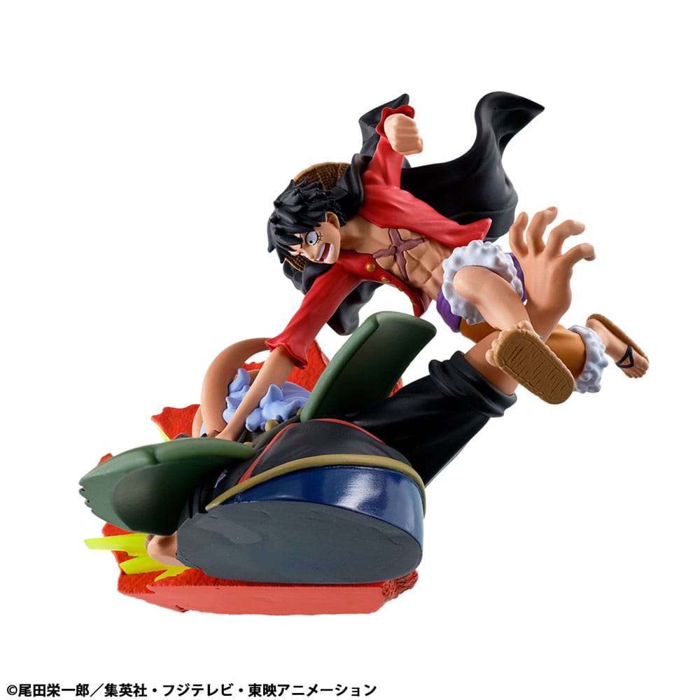 One Piece Petitrama PVC Mini Statue Logbox Re Birth Wano Country Vol. 1 Set 9 cm