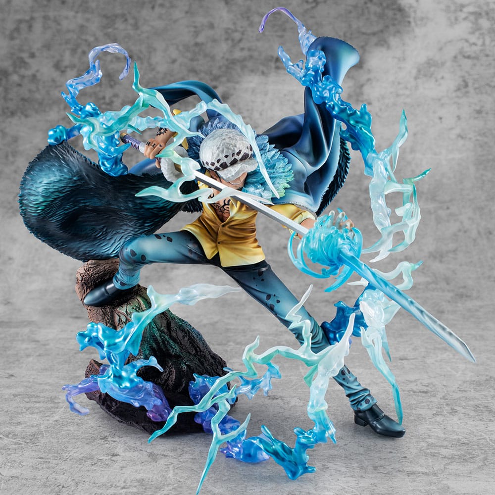 One Piece Portrait Of Pirates WA-MAXIMUM PVC Statue Trafalgar Law The Surgeon of Death Awaken Ver. 27 cm