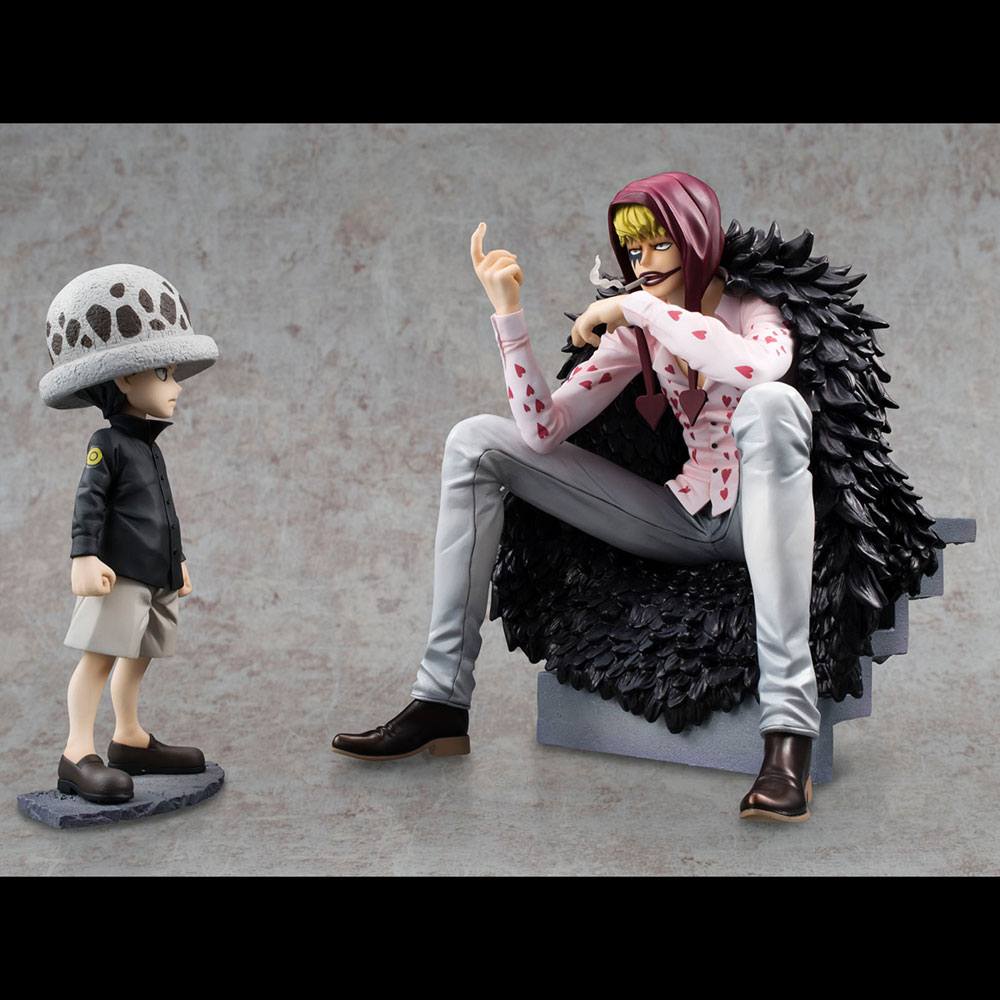 One Piece Excellent Model Limited P.O.P PVC Statue Corazon & Law Limited Edition 17 cm