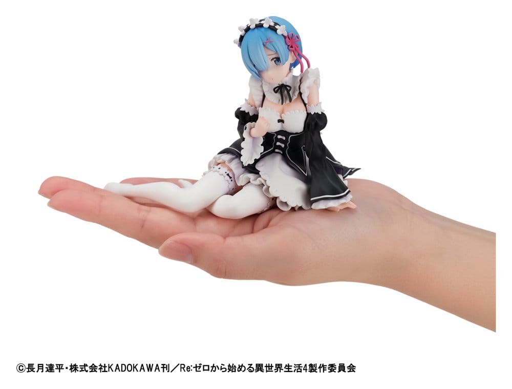 Re:ZERO Starting Life in Another World PVC Statue Rem Palm Size 9 cm