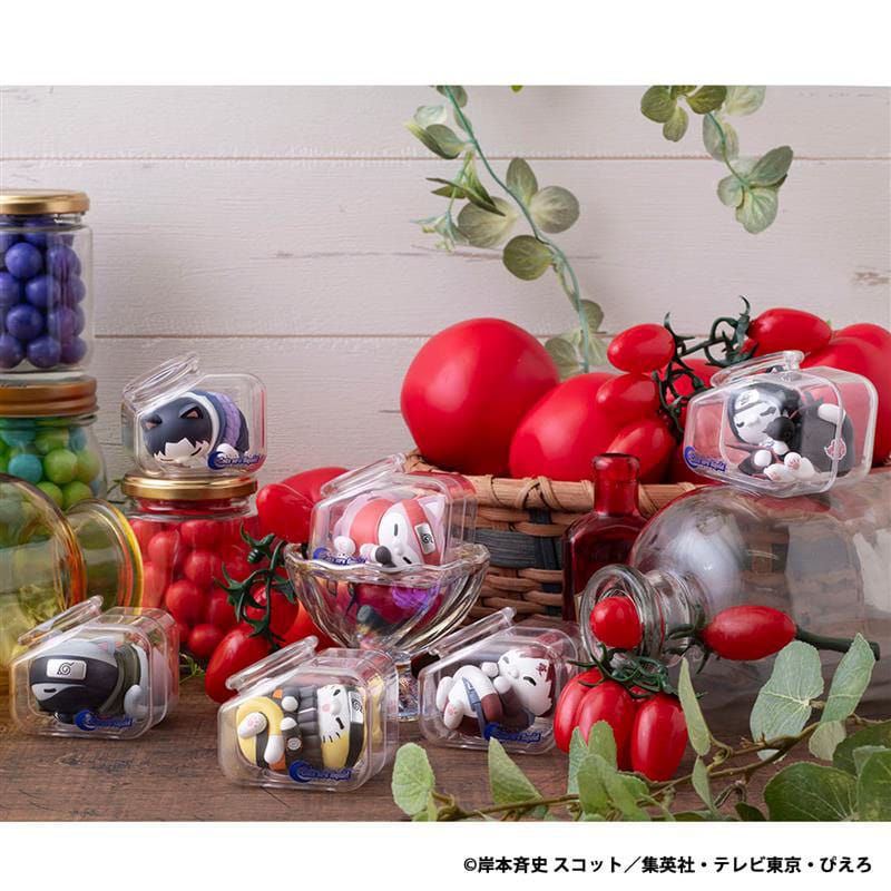 Naruto Shippuden Mega Cat Project Nyaruto! Trading Figures Good Night Nyaruto! 3 cm Assortment (8)