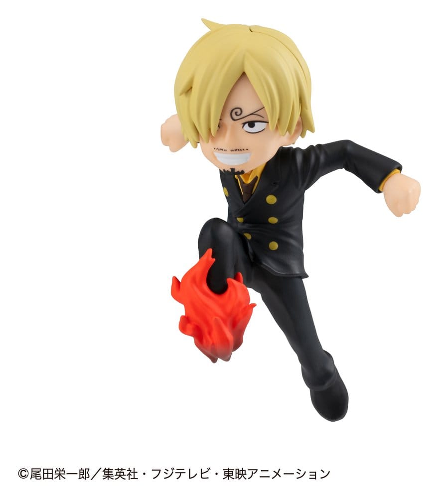 One Piece Tobimasu Trading Figure 5 cm Blind Box Assortment (6)