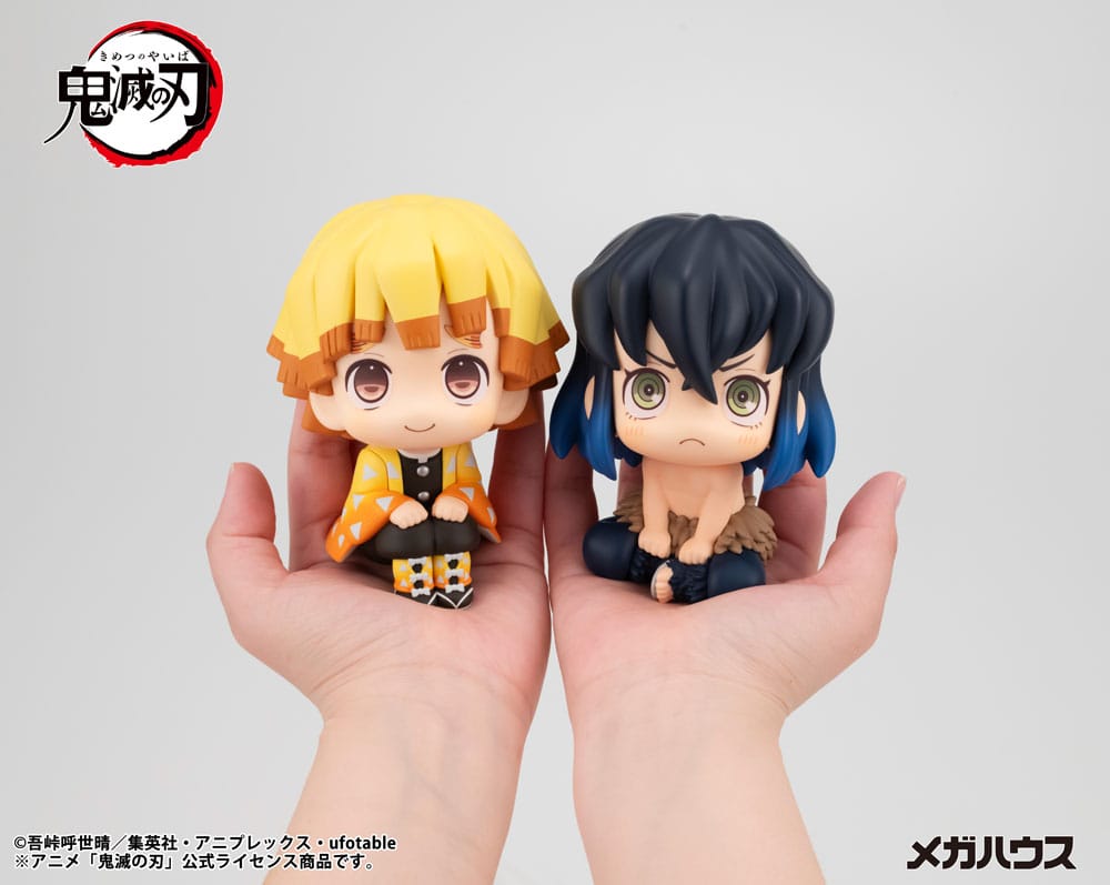 Demon Slayer Kimetsu no Yaiba Look Up PVC Statue Zenitsu Agatsuma Smile Ver. 11 cm
