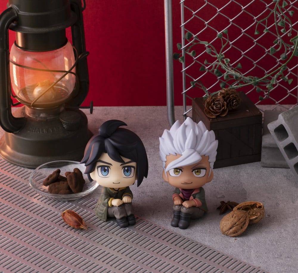 Mobile Suit Gundam Iron-Blooded Orphans Look Up PVC Statues Mikazuki Augus & Orga Itsuka 11 cm (with gift)