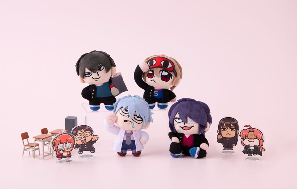 Mr. Ginpachi´s Zany Class x Okawabukubu Youth Plush Keychain Shinsuke Takasugi 12 cm