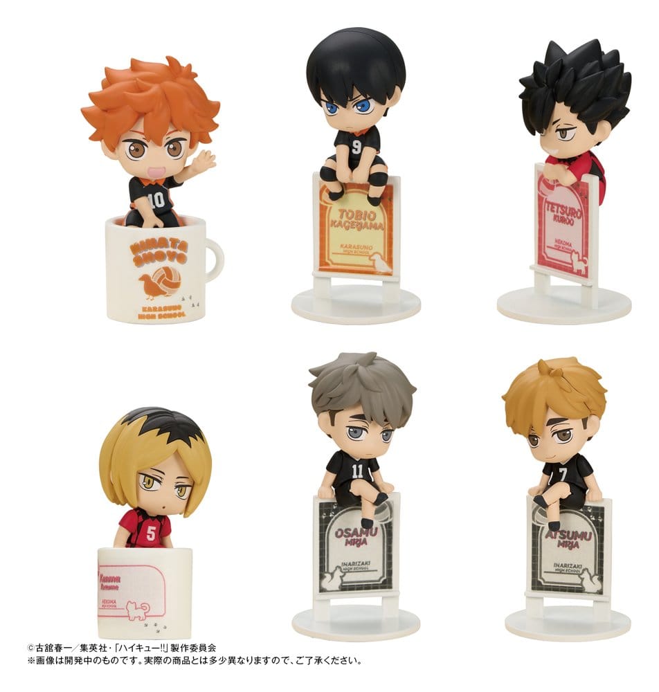 Haikyu!! Ochatomo Series Trading Figure 4 cm Blind Box Assortment (6)