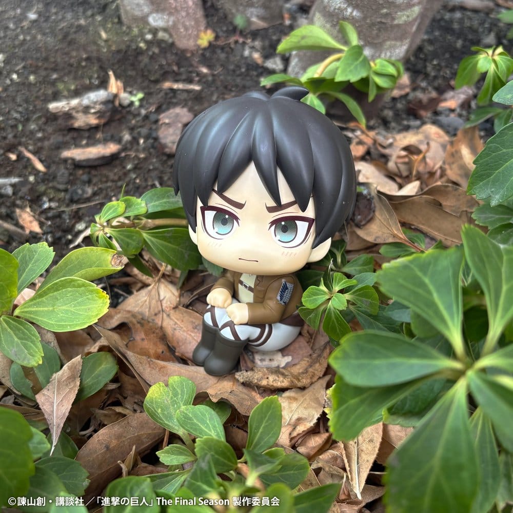 Attack on Titan Lookup PVC Figure Eren Jaeger Grumpy Ver. 11 cm