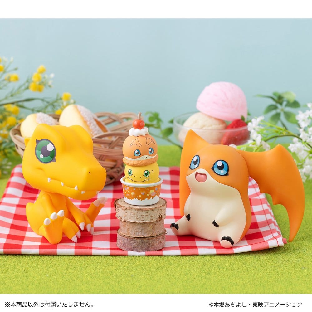 Digimon Adventure Tsumichen Stack up & Change Minifigures 8 cm Blind Box Display (8) (Repeat)