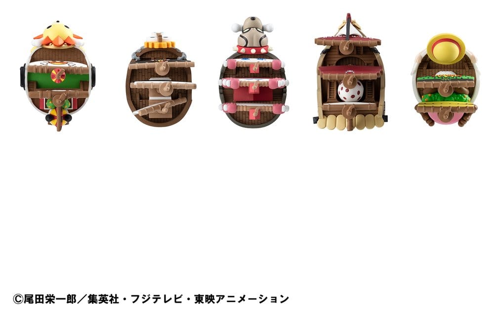 One Piece YuraColle Series Grand Line Collection Vol.3 Mini Figures 6 cm Blind Box Display (6)