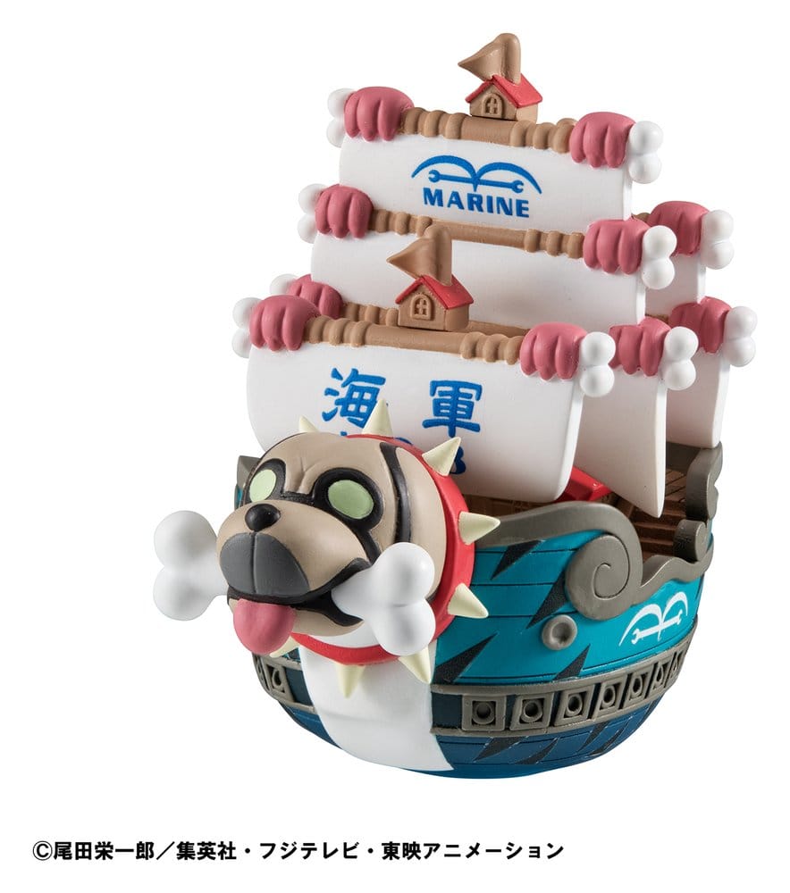 One Piece YuraColle Series Mini Figures Grand Line Collection Set Vol.3 6 cm