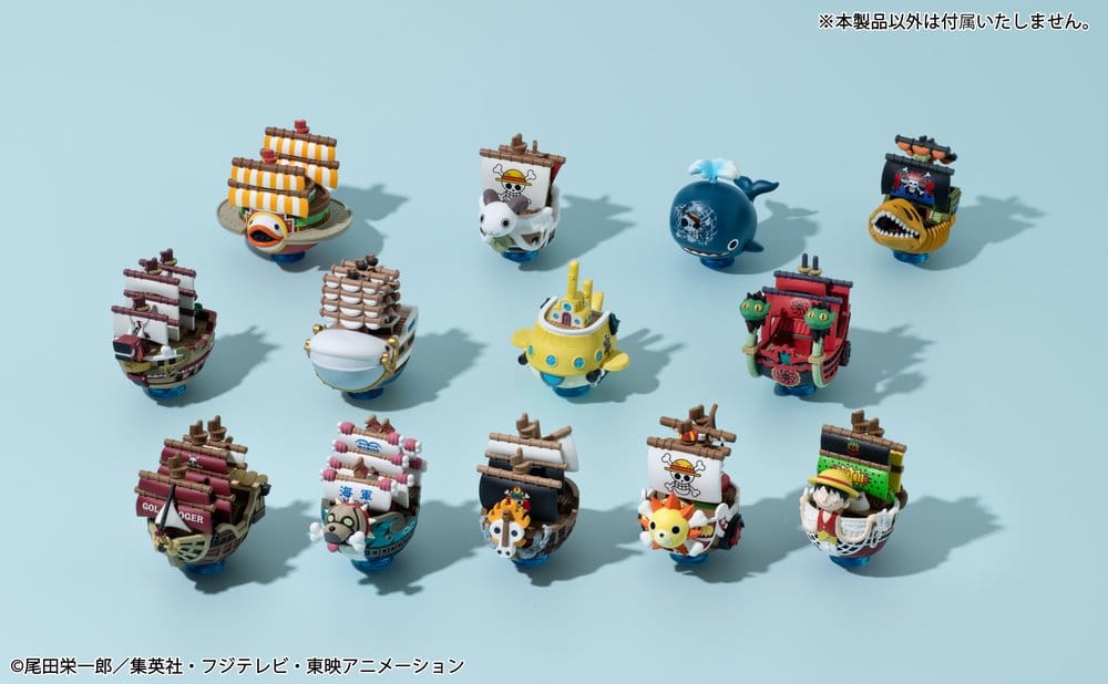 One Piece YuraColle Series Mini Figures Grand Line Collection Set Vol.3 6 cm